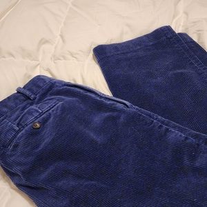 Polo by Ralph Lauren Men's Corduroy Pants - Deep Blue - Sz 31/30